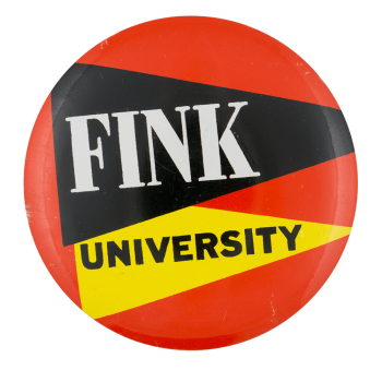 Fink University Ice Breakers Button Museum
