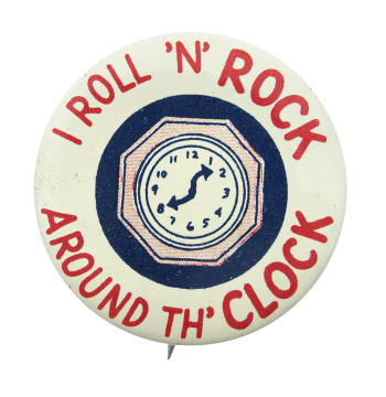 I Roll N Rock Ice Breakers Button Museum