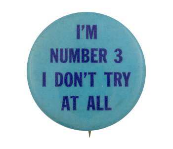 I'm Number 3 Ice Breakers Button Museum