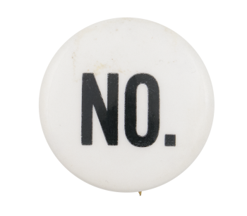 No Ice Breakers Button Museum