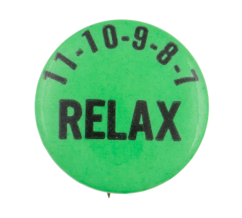 Relax Ice Breakers Button Museum