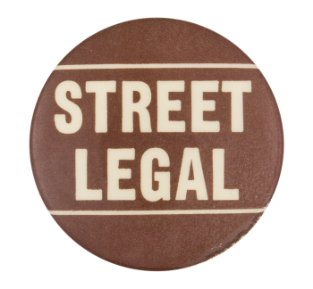 Street Legal Ice Breakers Button Museum