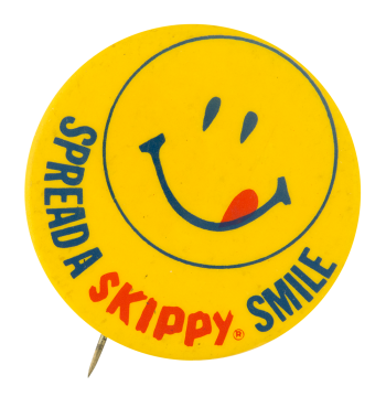 Spread a Skippy Smile Smileys Button Museum