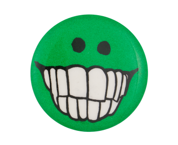 Jimmy Carter Teeth Smiley Smileys Button Museum