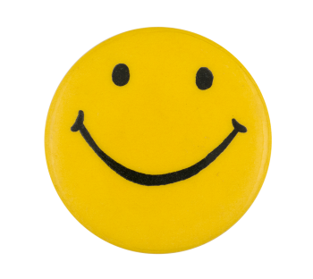 Yellow Smiley 11 Smileys Button Museum
