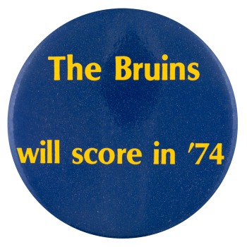 Bruins Will Score in 74 Sports Button Museum