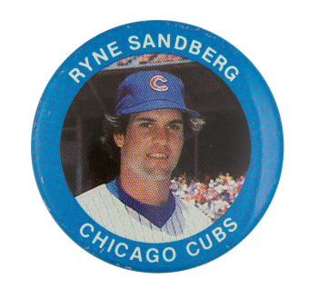 Ryne Sandberg Chicago Cubs Sports Button Museum
