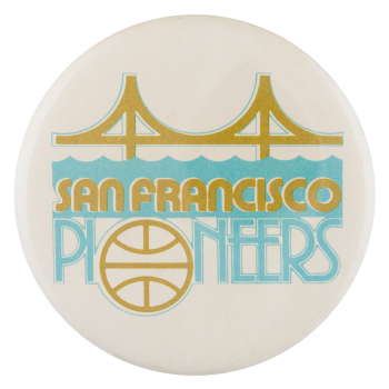 San Francisco Pioneers Sports Button Museum