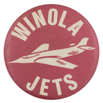 Winola Jets Sports Button Museum