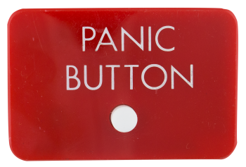 Panic Button with button Self Referential Button Museum