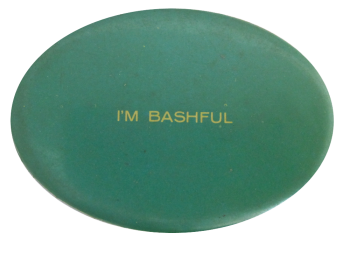 I'm Bashful Ice Breakers Button Museum