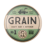 Grain Craft Bar + Kitchen Advertising Busy Beaver Button Museum
