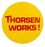 Thorsen Works Advertising Busy Beaver Button Museum