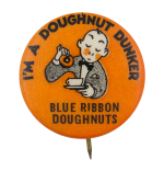 Blue Ribbon Doughnuts Advertising Busy Beaver Button Museum