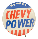 Chevy Power Advertising Button Museum