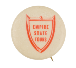 Empire State Tours Advertising Button Museum