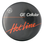 GE Cellular Advertising Button Museum