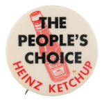 Heinz Ketchup Advertising Button Museum