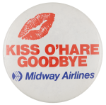 Midway Airlines Advertising Busy Beaver Button Museum