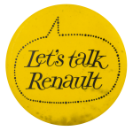 Let's talk Renault Advertising Button Museum