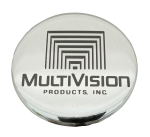 Multivision Products Advertising Button Museum