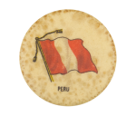 Peru Flag Advertising Button Museum