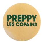 Preppy Les Copains Advertising Busy Beaver Button Museum