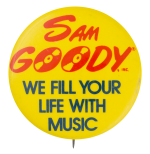 Sam Goody Advertising Button Museum