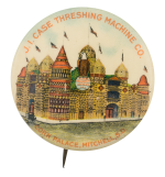 Threshing Machine Company Corn Palace Advertising Button Museum