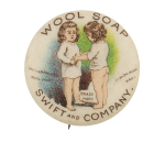 Wool Soap Swift And Company Advertising Button Museum