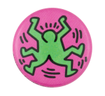 Keith Haring Twins Art Button Museum