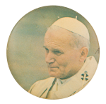 Pope John Paul II Art Button Museum