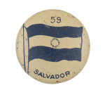 Salvador Flag 59 Art Button Museum