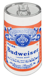 Budweiser Can Beer Button Museum