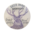 Deer Park Brewing Company Beer Button Museum
