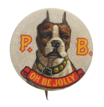 P.B. Oh Be Jolly  Beer Button Museum