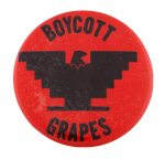 Boycott Grapes Cause Button Museum