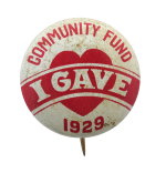 Community Fund Cause Button Museum