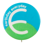 Earthday Everyday Cause Button Museum