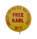Free Karl October 27 Cause Busy Beaver Button Museum