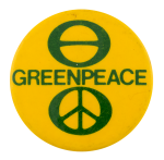 Greenpeace Cause Button Museum