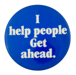 I Help People Cause Button Museum