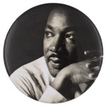 Martin Luther King Jr Photograph Cause Busy Beaver Button Museum