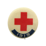 Red Cross 1919 Cause Button Museum