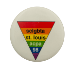 SCLGBTA St. Louis ACPA 1998 Cause Busy Beaver Button Museum