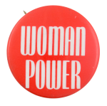 Woman Power Cause Button Museum