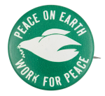Work for Peace Cause Button Museum