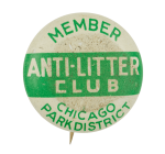 Anti-Litter Club Chicago Button Museum