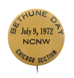 Bethune Day July 9 1972 Chicago Button Museum