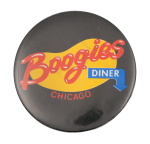 Boogies Diner Chicago Button Museum